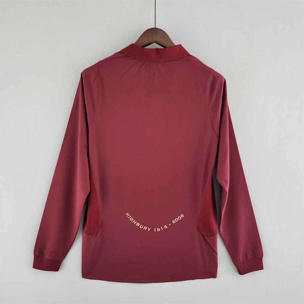 Áo Bóng Đá Dài Tay Phong Cách Đội Tuyển Arsenal 05-06