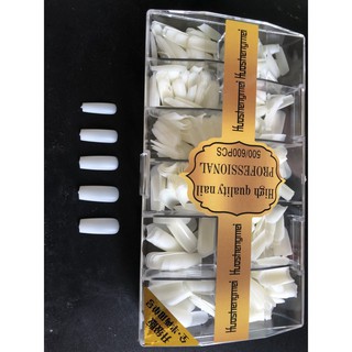 Móng up lẻ size , Móng úp HSM nhám lẻ size, 500 móng