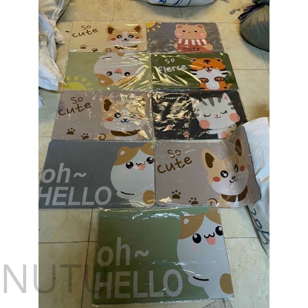 Thảm Lau Chân Silicon Hình Thú - thảm lau chân silicon kute - Kanta store