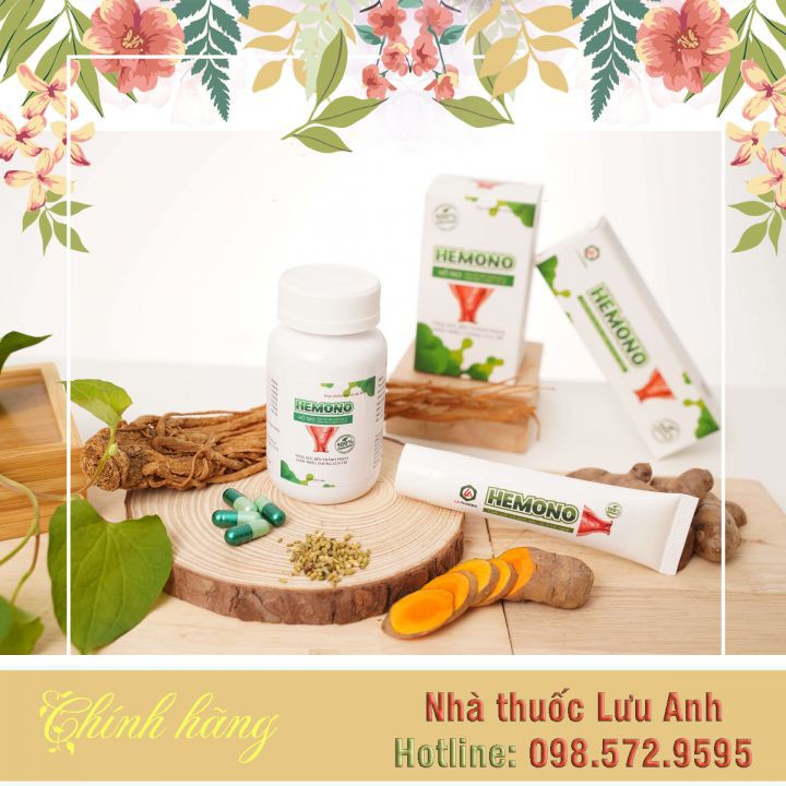 Viên uống Hemono – giải quyết trĩ nội, trĩ ngoại từ Hòe giác hoàn - phân phối bởi LA PHARMA