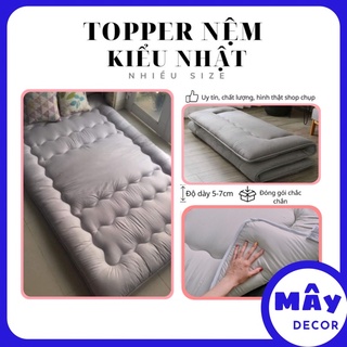 Nệm xuất nhật , topper nệm đa năng , nệm bông trải sàn cao cấp