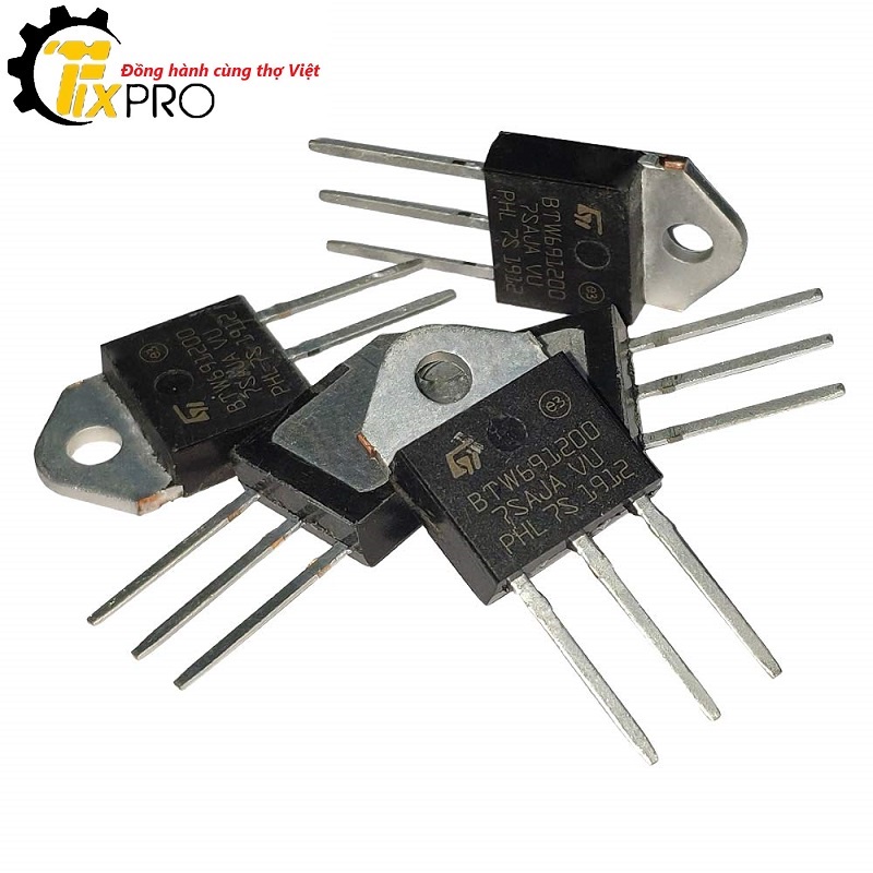 BTW69-1200 Thyristor 50A 1200V TO-3P bóc máy
