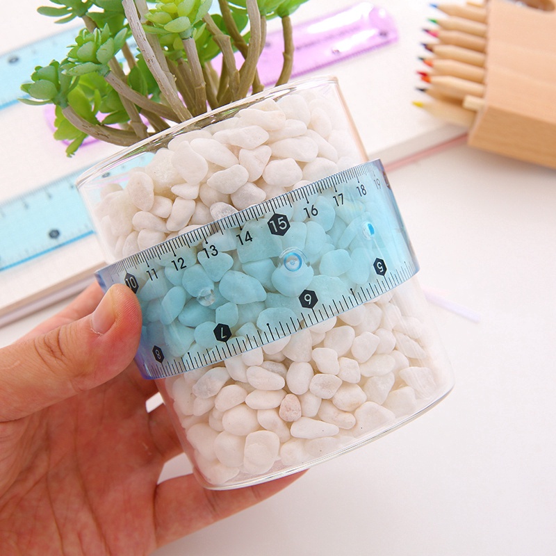 Thước Nhựa Mềm Đơn Giản Đa Năng 30Cm