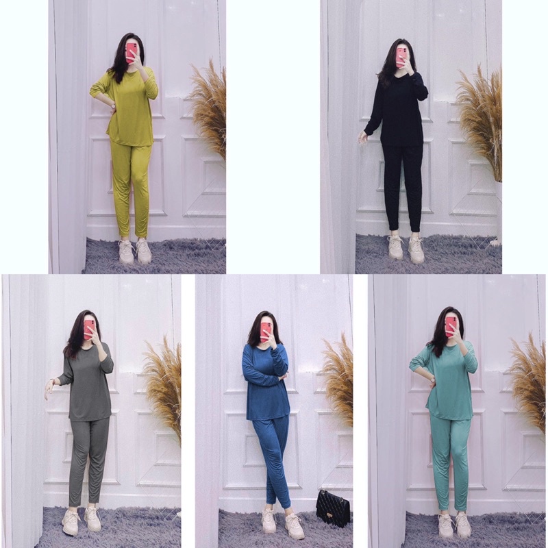 ĐỒ BỘ THUN LẠNH Ủ KEM SIÊU MÁT (size 40_68kg )