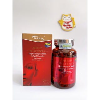 Viên uống nhau thai cừu naro 38000 one a day sheep placenta 100 viên của úc