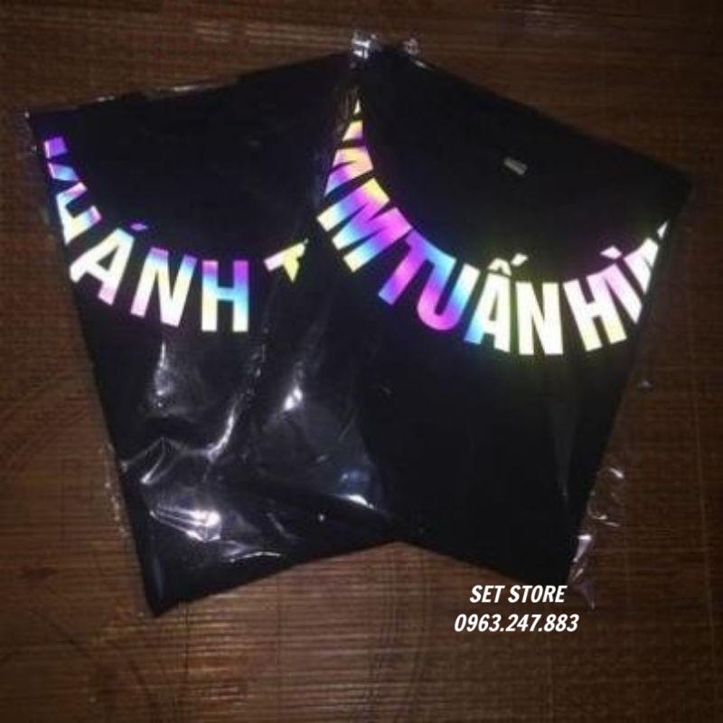 Áo thun in tên phản quang,áo in theo yêu cầu ,đôi,nhóm,lớp - SETSTOREE