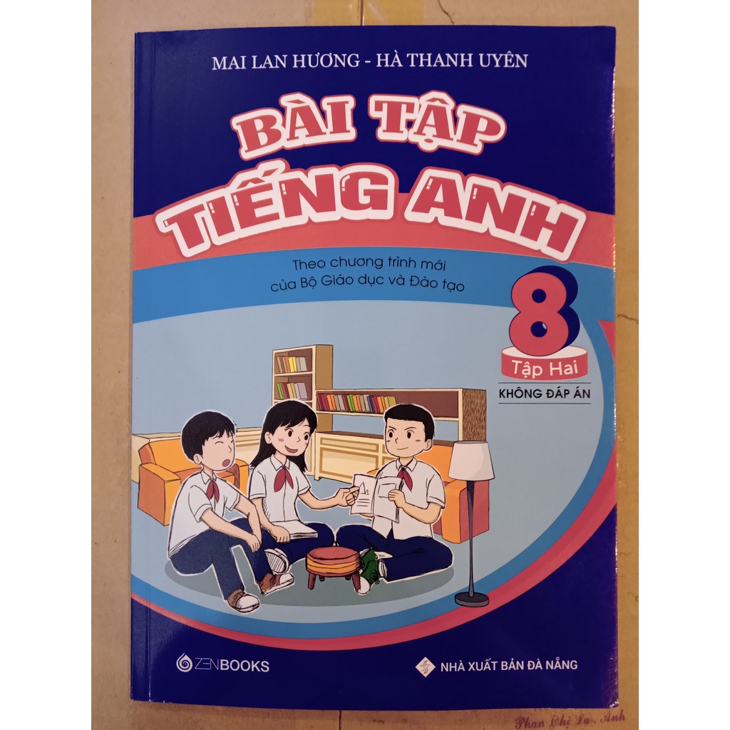 Sách - Bài tập Tiếng Anh 8 (Tập 2) - Không đáp án ( theo chương trình mới)