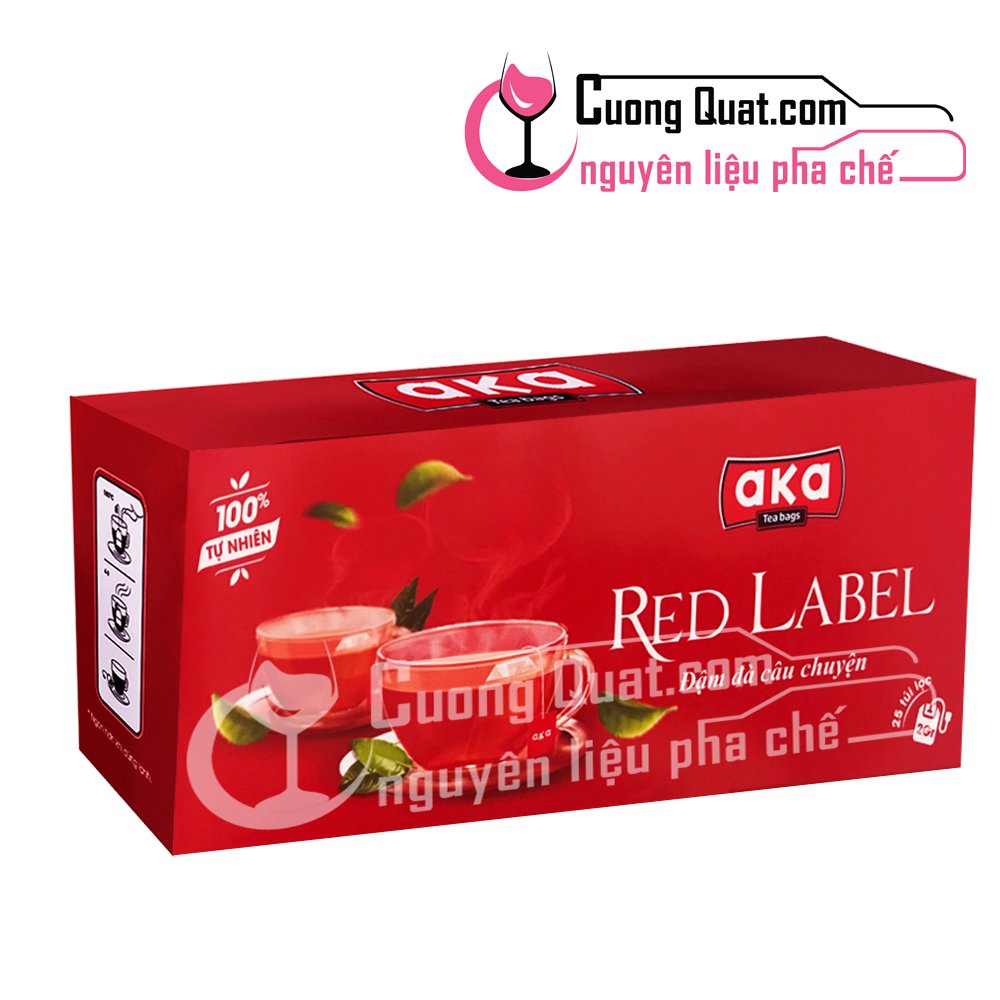 Trà Túi Lọc Red Label - AKA (25 túi/2g hộp)