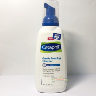 Sữa Rửa Mặt Cetaphil Gentle Foaming Cleanser - Cho Da Nhạy Cảm (236ml)