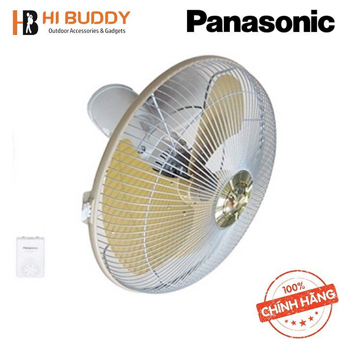 Quạt Đảo Trần Cycle Fan PANASONIC F-409QB - Màu Xanh/ F-409QGO - Màu Vàng Với Khả Năng Xoay 360 Độ Dễ Dàng - HIBUDDY