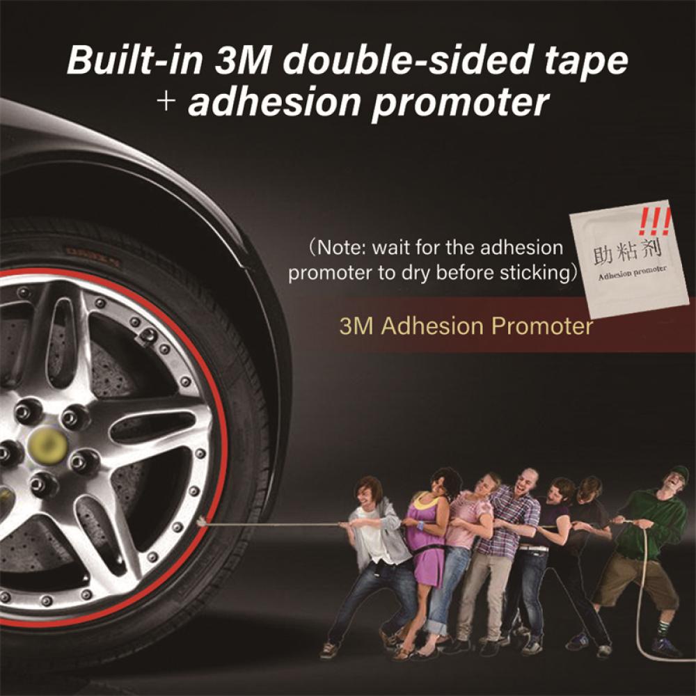 Cuộn Dây Cao Su 8M B9W3 Dán Viền Bảo Vệ Vành Bánh Xe Hơi