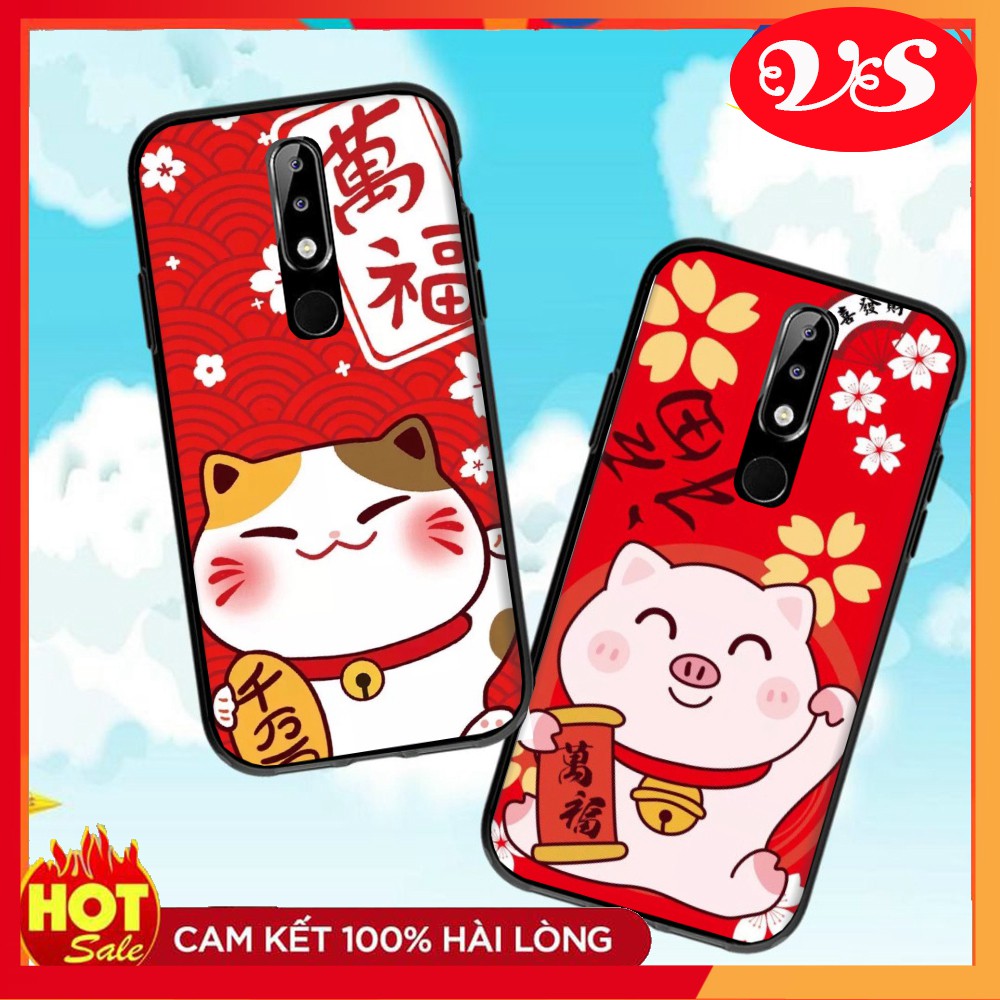 Ốp lưng Nokia 3 / 3.1 / 3.1 Plus / 5 / 5.1 Plus / 6 / 6.1 Plus / 7.2 / 8.1 hình Mèo Thần Tài 01