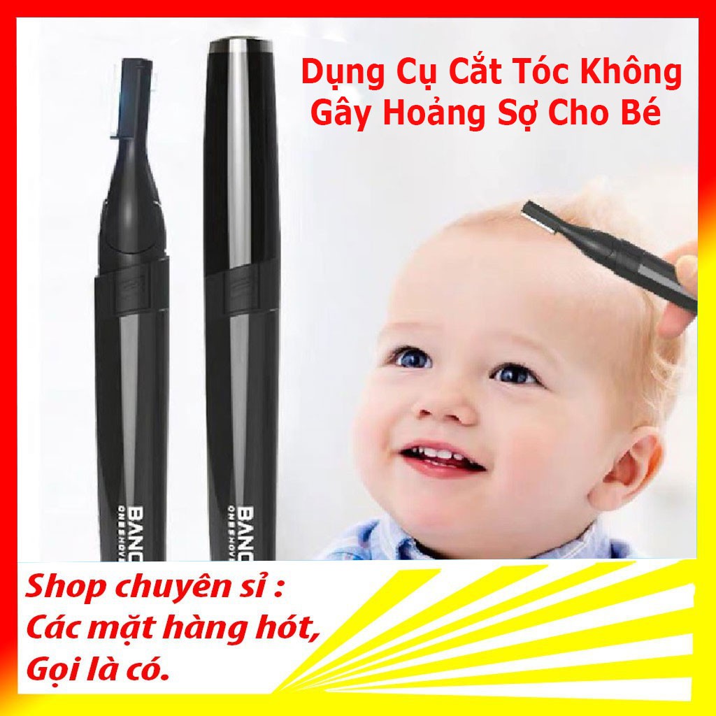 Tông Đơ cắt tóc cho trẻ em Bang One Shove, bộ dụng cụ cắt tóc cho bé không gây hoảng sợ cho trẻ