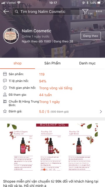 Dầu dưỡng da Kiara Argan Oil