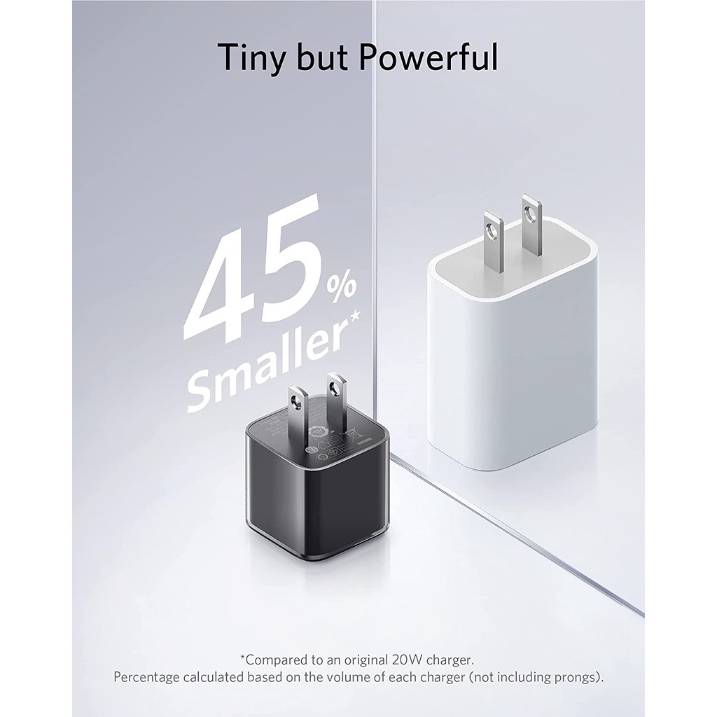 Sạc Anker NANO Pro 20w PD/IQ 3.0 - A2637 (Bảo Hành 18T)