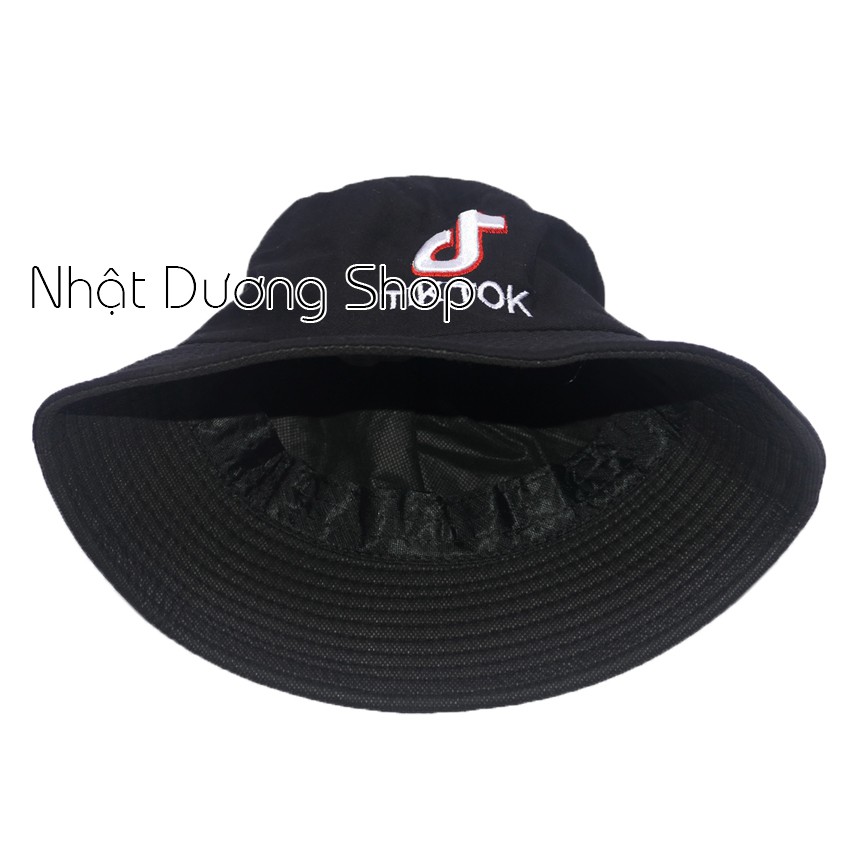Mũ bucket đẹp 1 mặt, mũ tai bèo nam nữ  vành nhỏ, nón bucket với chất liệu cotton thoáng mát