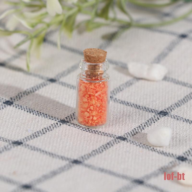 Bộ 4 Lọ Đựng Gia Vị Mini Tỉ Lệ 1 / 12 Trang Trí Nhà Búp Bê