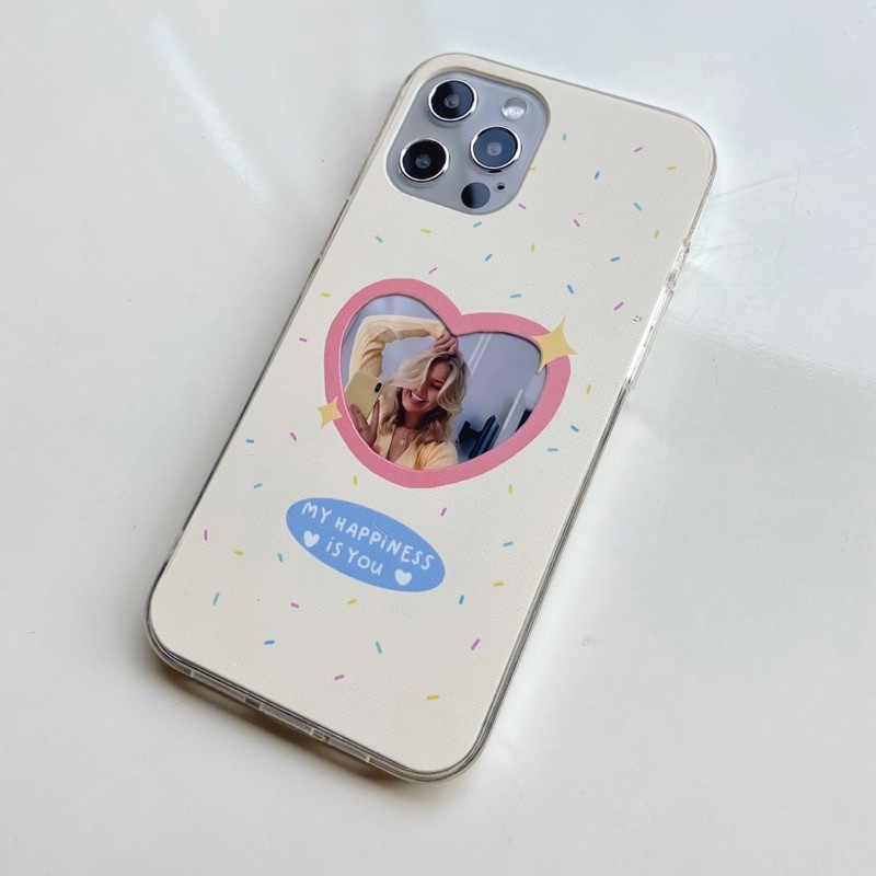 ỐP LƯNG IPHONE FULL VIỀN KHUNG ĐỰNG ẢNH