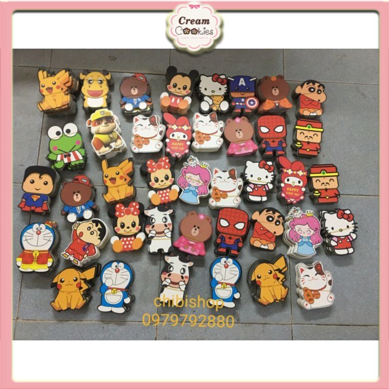 ✿✿✿ Combo 100 bao lì xì hoạt hình chibi 3D ✿✿✿