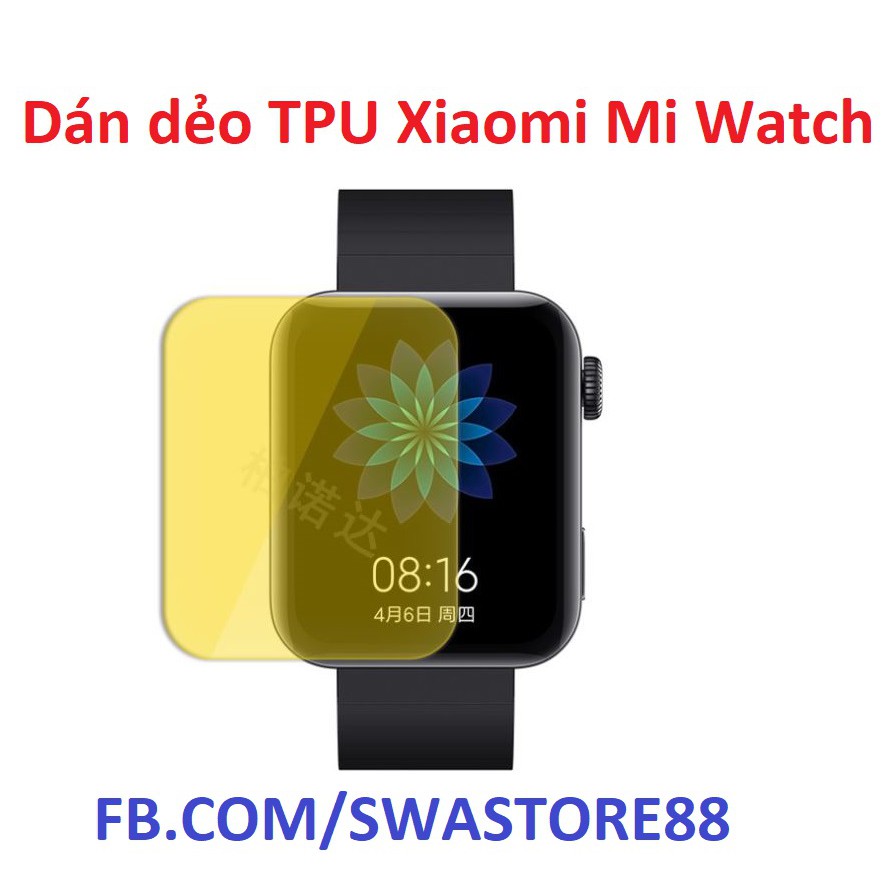 Dán Màn Hình dẻo TPU Xiaomi Mi Watch 2019