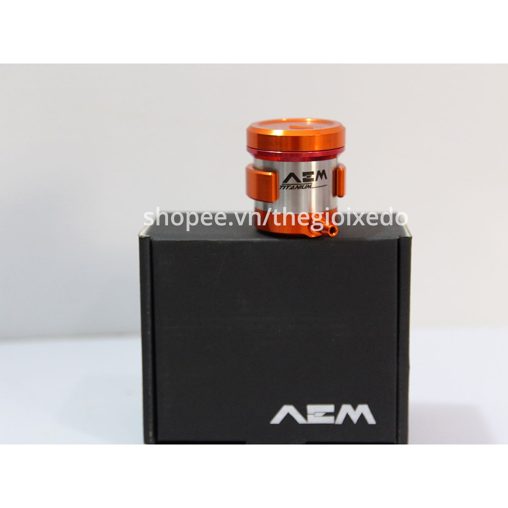 Bình dầu AEM + Pass nhôm CNC Rizoma siêu xịn