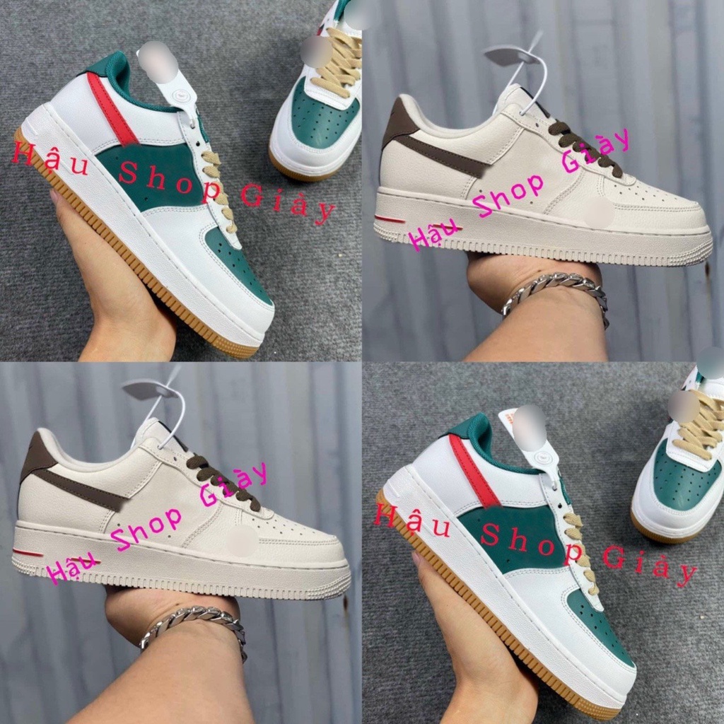 Full bill box Giày thể thao N đổi màu, xanh đỏ trắng vệt nâu nam nữ siêu HOT 2021 dễ phối đồ