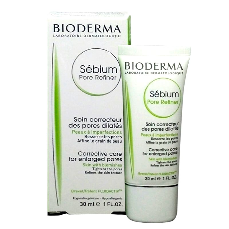 Bioderma Sebium Pore Refiner – Kem Dưỡng Làm Se Khít Lỗ Chân Lông, Mịn Da Dành Cho Da Nhờn Mụn – 30ml