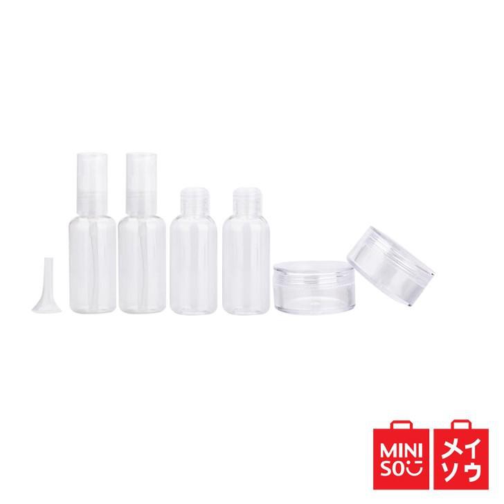 Bộ 6 Chai Chiết Mỹ Phẩm Du Lịch Miniso (2817 Mn)