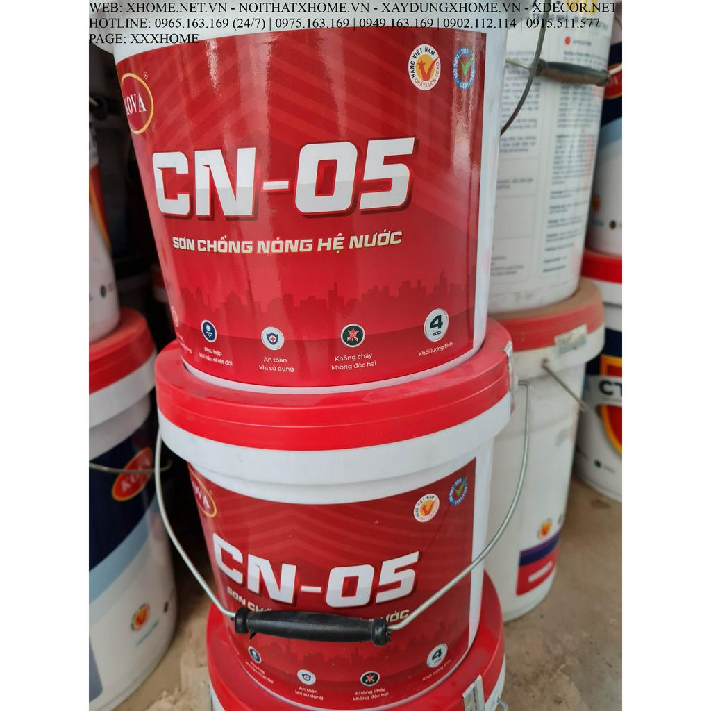 X HOME - S HOME - KOVA Sài Gòn Sơn Chống nóng KOVA CN-05 💥NHẬN HÀNG TẠI NHÀ MÁY💥Giao hàng Toàn quốc 