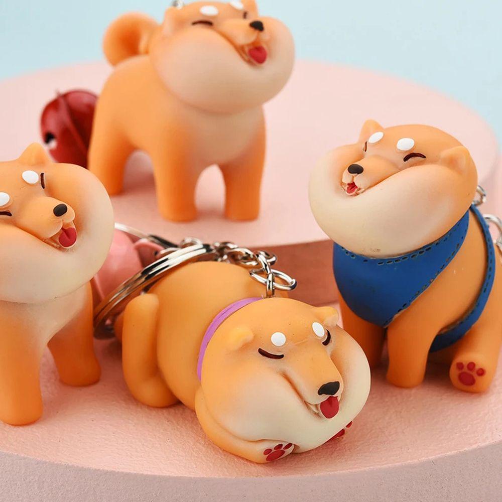 Móc Khóa Hình Chú Chó Shiba Inu Hoạt Hình Dễ Thương