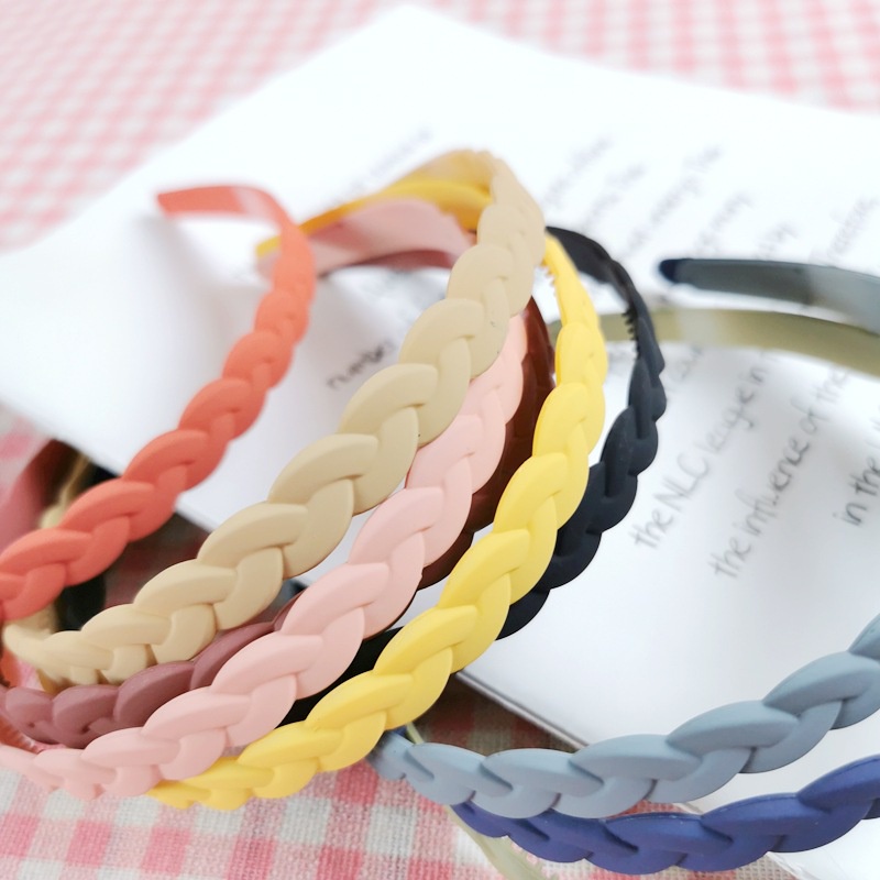 Cài tóc thắt bím bằng nhựa phong cách hàn quốc đơn giản CA15