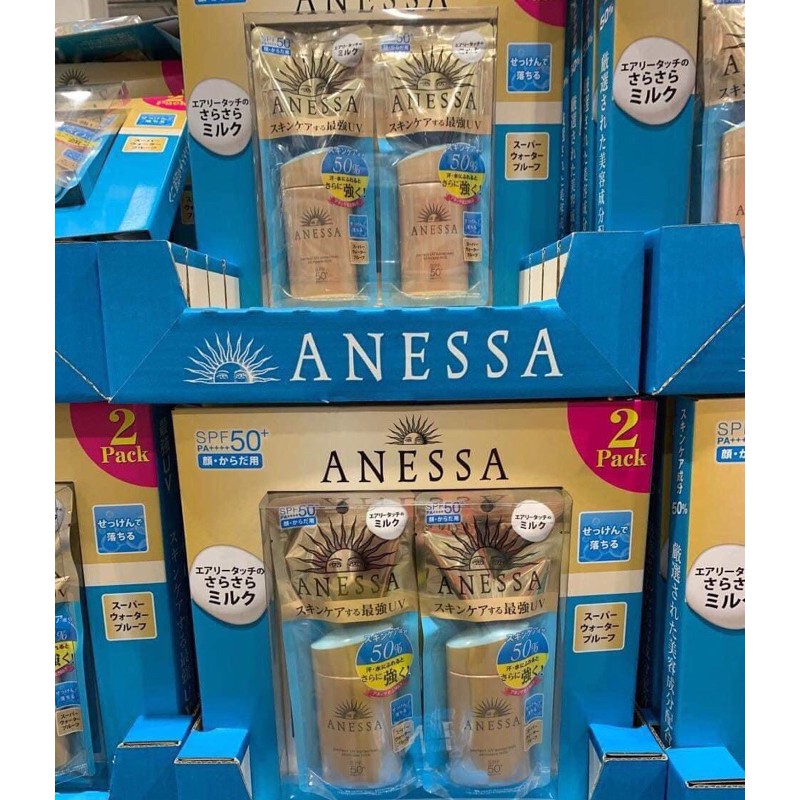 Sữa chống nắng dưỡng da Anessa Perfect UV Sunscreen Skincare Milk 60ml