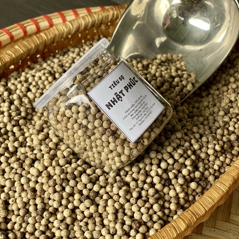 Tiêu Sọ Sạch NHẬT PHÚC - Nguyên Hạt, Nguyên Chất 100%(hũ 120ml)