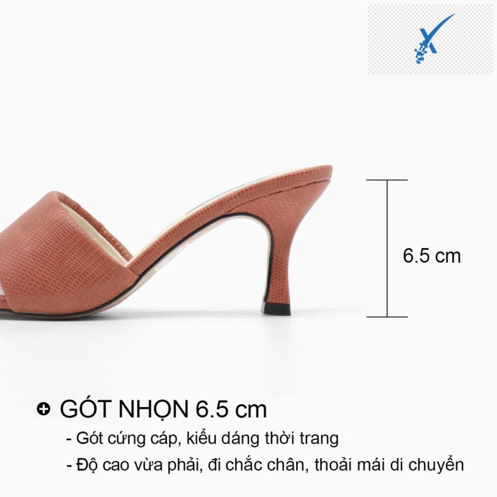 🖐️ Guốc cao gót nữ đẹp thời trang dáng dép sandal gót nhọn 7 phân quai ngang mũi vuông bAimée & bAmor – MS1653 🖐️