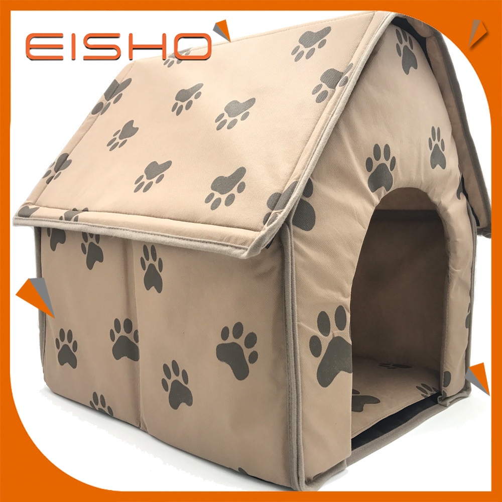 Eisho Free Mat Cat House Dog House Dog House Giường cho chó Giường cho chó Giường có thể gập lại Giư