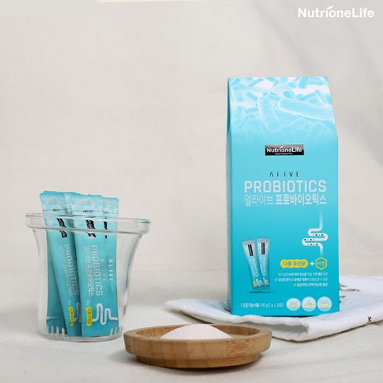 Men Vi Sinh Tăng Cường Lợi Khuẩn Nutrionelife Alive Probiotics Hộp 30 Gói