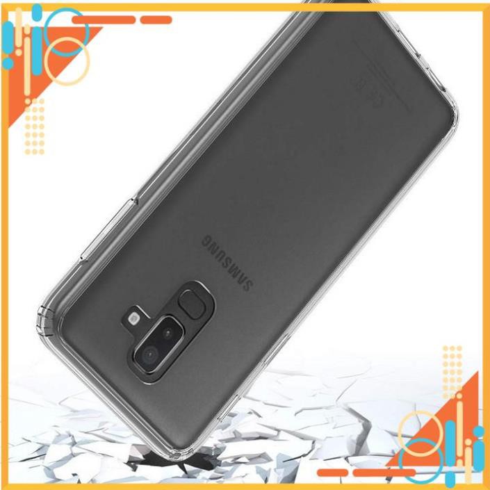 Ốp lưng silicon dẻo trong suốt cho Samsung Galaxy J8 2018 mỏng 0.6mm chính hãng Ultra Thin