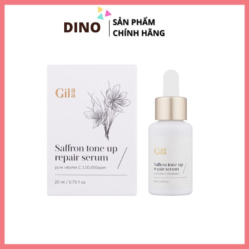 [TẶNG SON GILAA ĐƠN TỪ 500K] GILAA SAFFRON TONE UP REPAIR SERUM