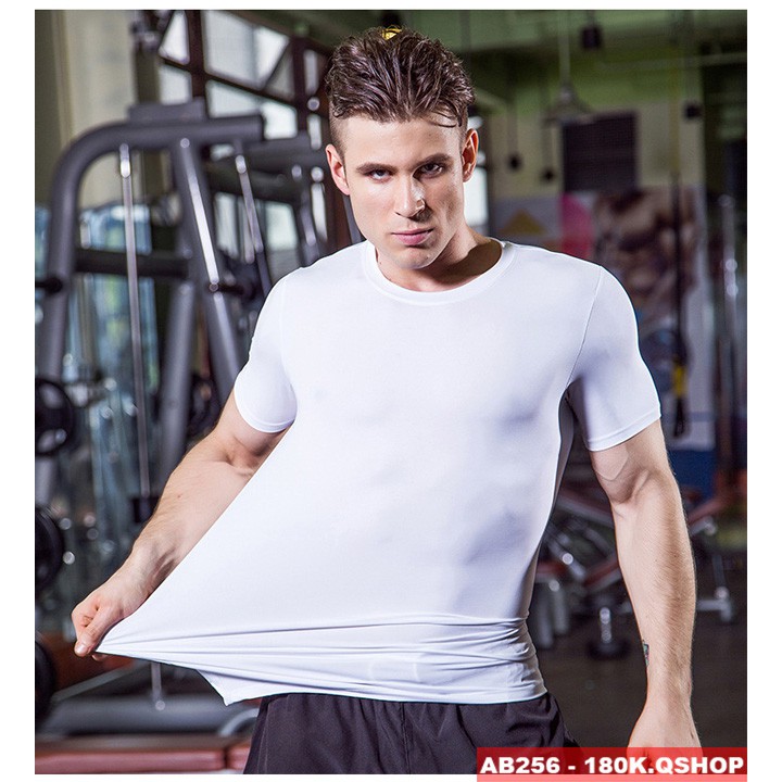 [SALE] ÁO TẬP PHÔNG GYM 4 CHIỀU ĐƠN GIẢN AB256