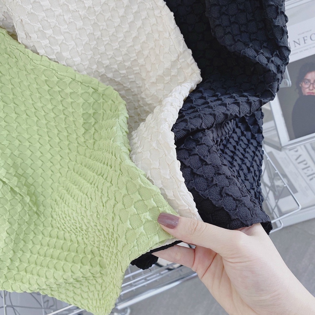 Đầm Xốp Cổ Sen Chiết Eo 3 Màu Hèo Studio (Ảnh Thật + Video)