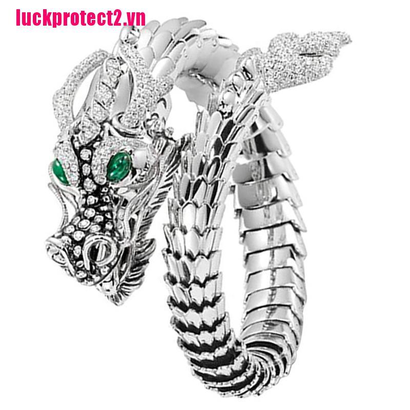 Nhẫn Thời Trang Khắc Hình Rồng Trung Hoa Độc Đáo Cho Nam Và Nữ