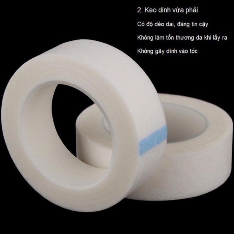 Băng dính lụa nối mi cuộn