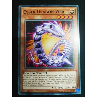 Thẻ bài yugioh - tcg - cyber dragon vier / sdcs-en006'