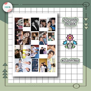 [CẮT SẴN] Set 20 Cards - Hình bo góc EarthMixx