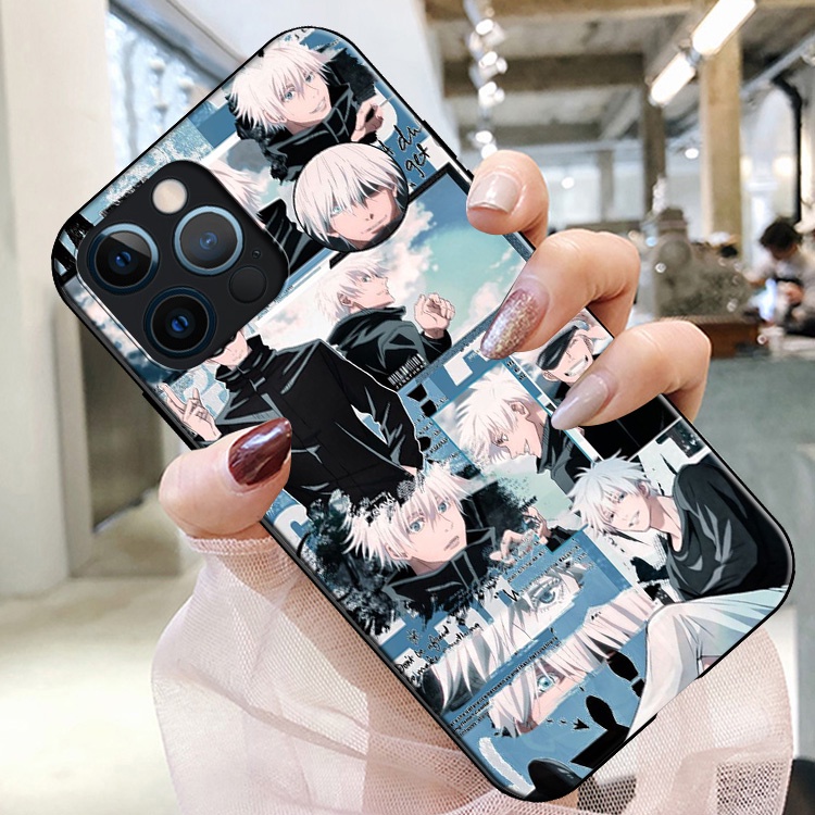 Ốp Điện Thoại Mềm Hình Jujutsu Kaisen Gojo Satoru Cho Samsung Galaxy A11 A12 A22 A32 M21 M30s J4 Core A82 A9 WR101 Mới