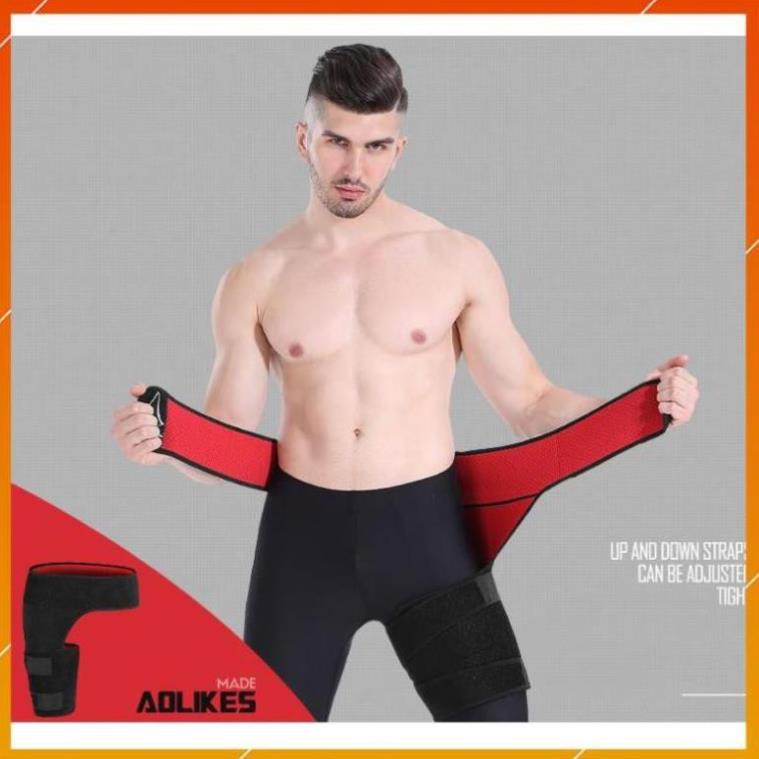 Đai cuốn đùi Aolikes al 7956 - 7958 chống căng cứng cơ đau bắp thoáng khí bó quấn bảo vệ gym thể hình chấn thương