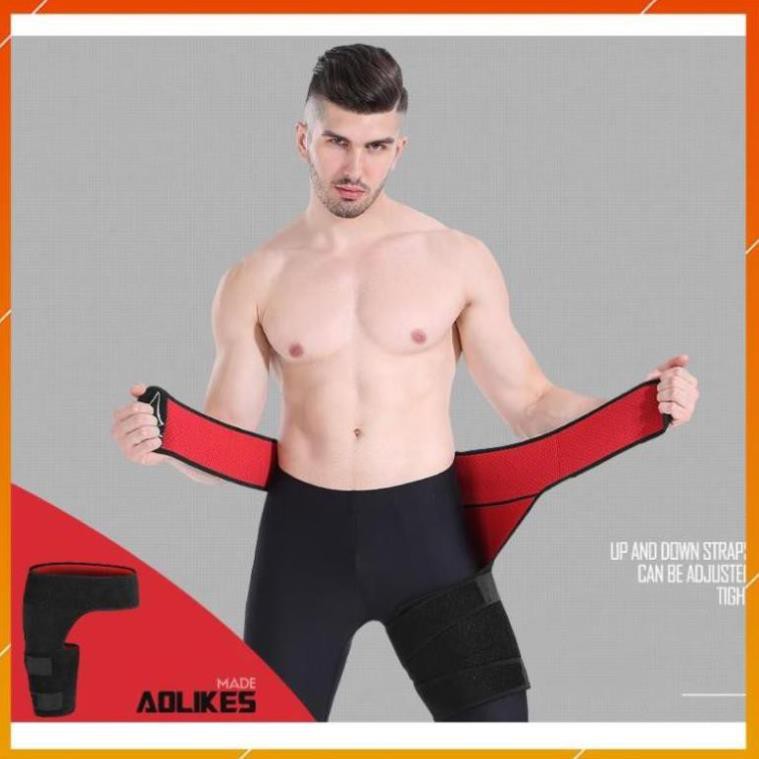 [Freeship] - AOLIKES HT 7958 - 1 chiếc - đai bụng + đùi chống căng cơ chuyên gym - chính hãng.