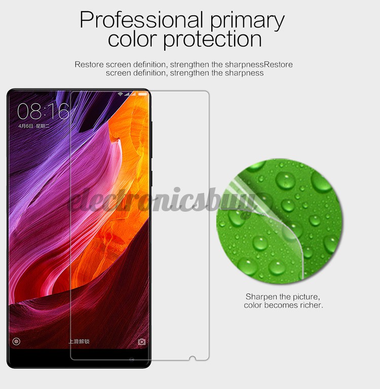 NILLKIN Kính Cường Lực Chống Bám Vân Tay Hd Cho Xiaomi Mi Mix