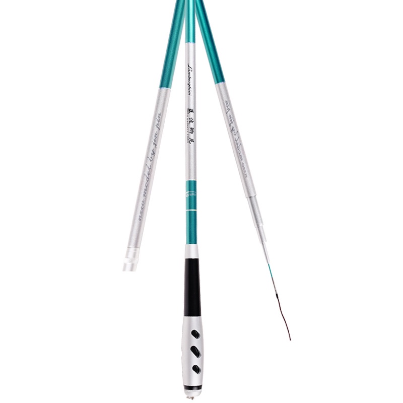 Cần câu tay, đơn, đài carbon 3H Lamborghini siêu nhẹ, siêu cứng chính hãng giá rẻ