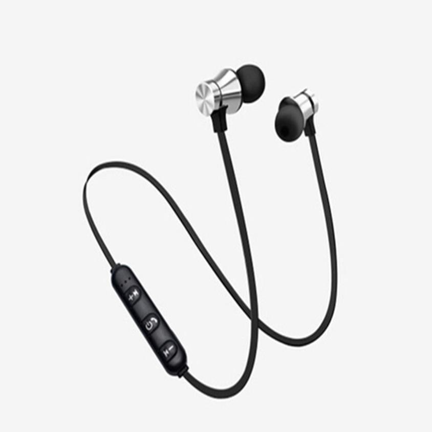 Tai nghe bluetooth nhét tai không dây thể thao có nam châm Xt11 tặng kèm dây sạc 28K - Âm Thanh Siêu Bass